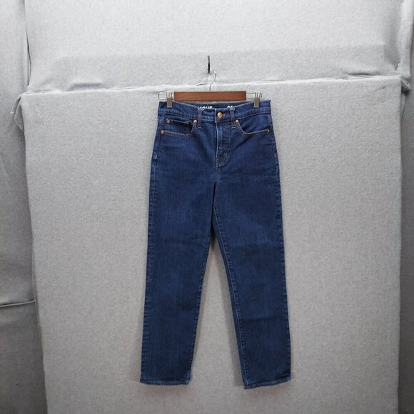 J.Crew Womens Classic Straight Jeans Size 26 Blue Denim - Picture 1 of 7